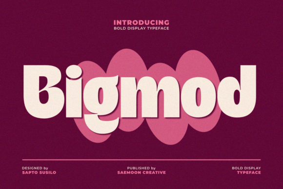 Bigmod Typeface for Bold Editorial Design