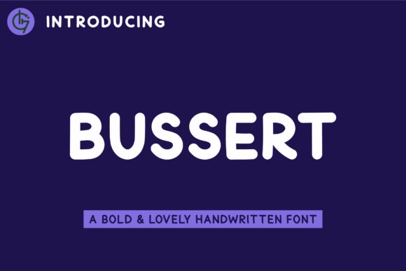 Bussert Font Review for Crafters