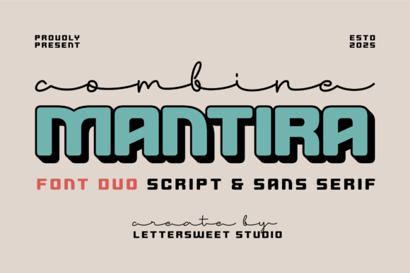 Combine Montira: A Typeface for Modern Brands