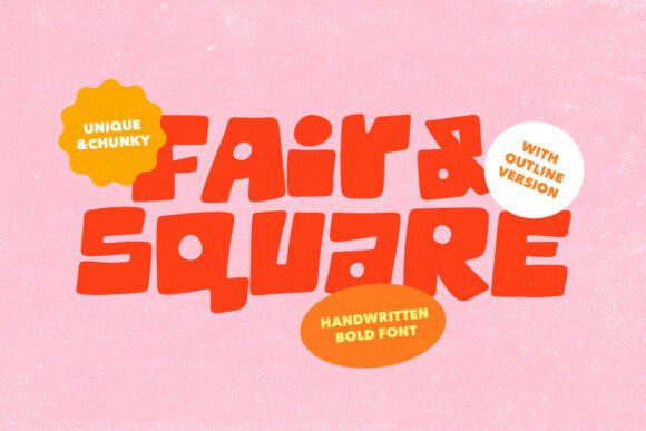 Fair Square: The Bold Typeface for Impactful Campaigns