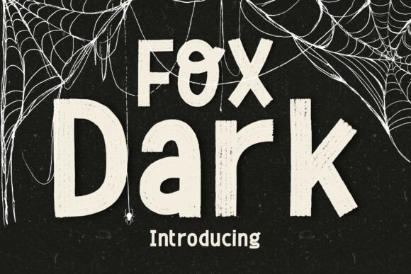 Fox Dark: A Bold Typeface for Makers