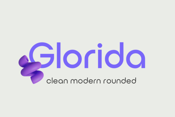 Glorida Typeface for Elegant Craft Projects