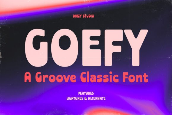 Goefy: A Vintage Sans Serif Typeface for Bold Branding
