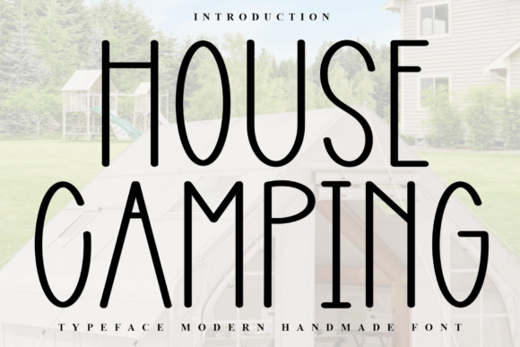 House Camping Font for Polished Branding