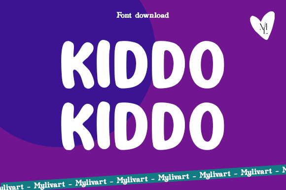 Kiddo Kiddo: A Playful Sans Serif Typeface