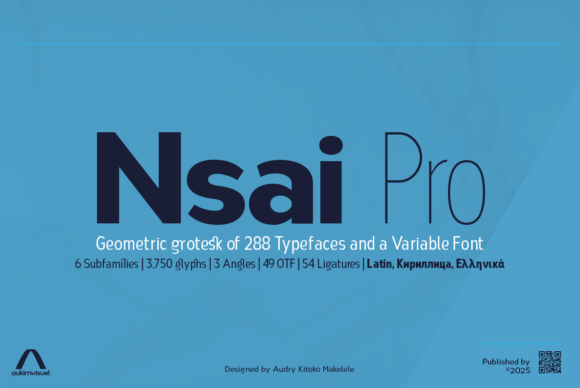 Nsaipro Wide: A Modern Sans Serif for Editorial Design