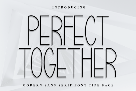 Perfect Together: A Festive Typeface for Holiday Branding