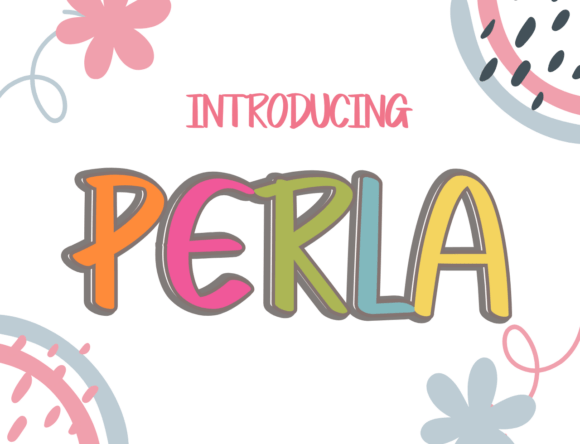 Perla Typeface for Modern Editorial Design