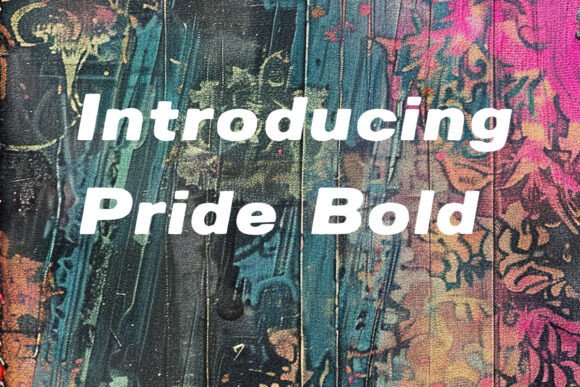 Pride Bold Typeface for Makers and Sellers