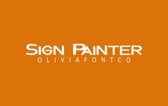 Sign Painter Font for Authentic Campaign Design