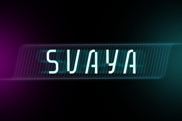 Svaya Typeface: Modern Simplicity for Makers