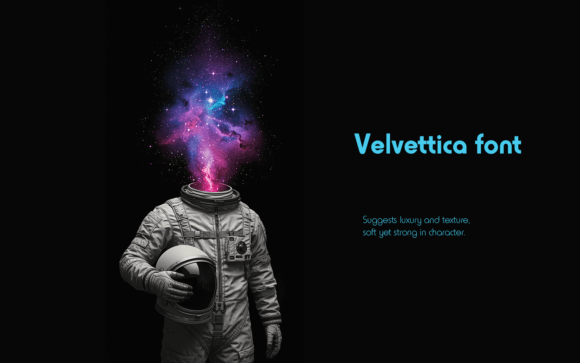Velvettica Typeface for Editorial Design