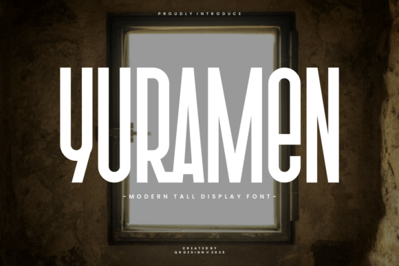 Yuramen Typeface for Bold Web Headlines